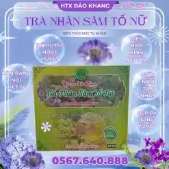 Trà Túi Lọc Sâm Tố Nữ Bảo Khang