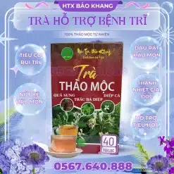 Trà Túi Lọc Bổ Trợ Tiêu Co Trĩ Bảo Khang