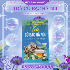 Trà Túi Lọc Củ Bạc Hà Núi Bảo Khang