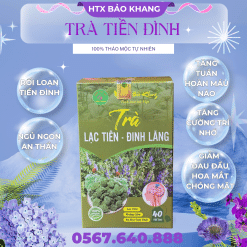 Trà Túi Lọc Tiền Đình (Đinh Lăng Lạc Tiên) Bảo Khang