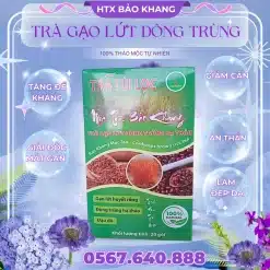 Trà Túi Lọc Gạo Lứt Đông Trùng Hạ Thảo Bảo Khang