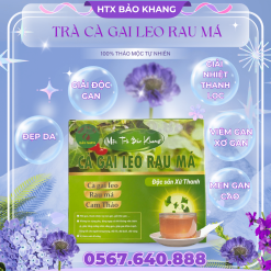 Trà Túi Lọc Cà Gai Leo Rau Má Bảo Khang