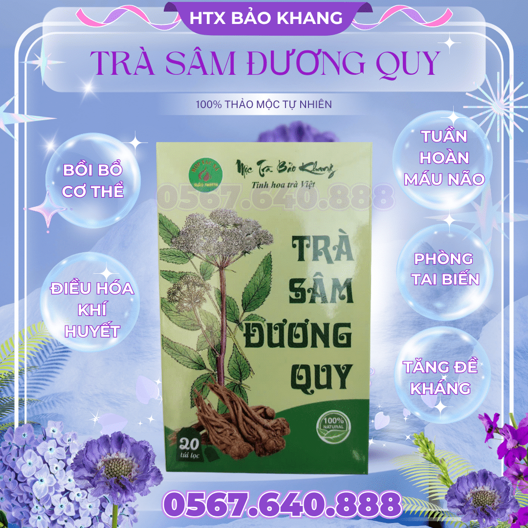 Trà Túi Lọc Sâm Đương Quy Bảo Khang