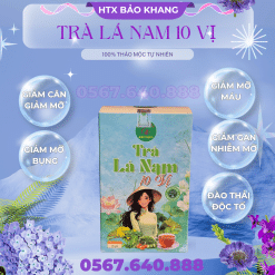 Trà Túi Lọc Lá Nam 10 Vị Bảo Khang