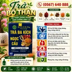 Trà Túi Lọc Ba Kích Nấm Ngọc Cẩu Bảo Khang
