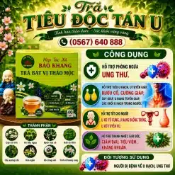 Trà Túi Lọc Bát Vị Thảo Mộc (Tiêu Độc Tán U) Bảo Khang
