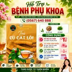 Trà Túi Lọc Củ Cát Lồi Bảo Khang