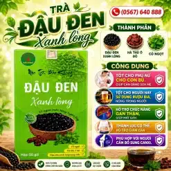 Trà Túi Lọc Đậu Đen Xanh Lòng Bảo Khang