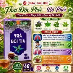 Trà Túi Lọc Cây Dòi Tía (Bọ Mắm ) Bảo Khang