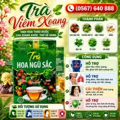 Trà Túi Lọc Hoa Ngũ Sắc ( Tiêu Xoang, Viêm Xoang)