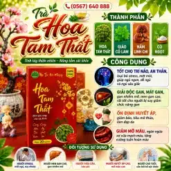Trà Túi Lọc Nụ Hoa Tam Thất Bảo Khang