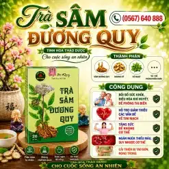 Trà Túi Lọc Sâm Đương Quy Bảo Khang