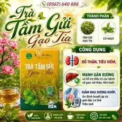 Trà Túi Lọc Tầm Gửi Gạo Tía Bảo Khang