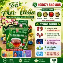Trà Túi Lọc Tứ Vị Thảo Mộc (An Thận) Bảo Khang